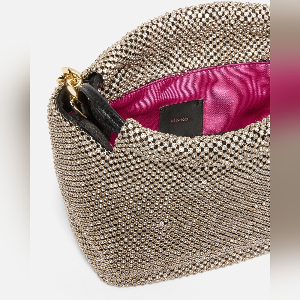 Pinko Rhinestone Clutch - Picture 6 of 9
